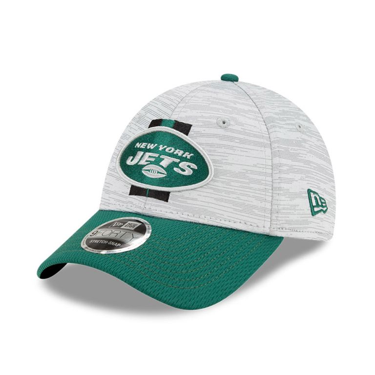 Gorras New Era 9forty Verdes - New York Jets NFL Training 92176HPBT